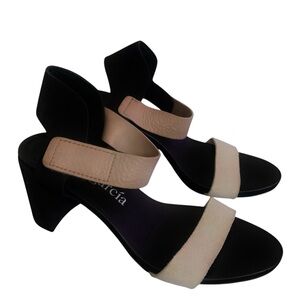 Pedro Garcia Black and Cream Women's Shoes